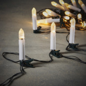 Guirlande lumineuse Noël bougies Luca Lightning 25 LED 8,7 m intérieur/extérieur