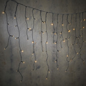 Éclairage de Noël stalactites Luca Lightning 360 LED blancs 7,1 m intérieur/extérieur