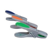 Wasknijpers softgrip 24 stuks