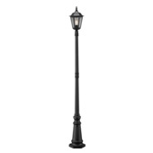 Konstsmide staande buitenlamp Firenze 210 cm matzwart