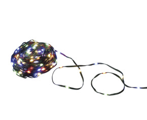 Christmas Goods kerstverlichting snoer 240 LED multi color 26,9 cm