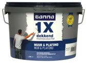 Latex monocouche mur & plafond GAMMA 2,5 L RAL 9010