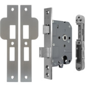 Serrure de sécurité Axa 7420 + gâche PC55 droite inox SKG**