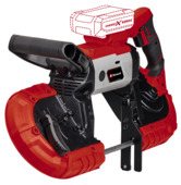Einhell 18V lintzaag TE-MB 18/127 Li Solo (zonder accu en lader)