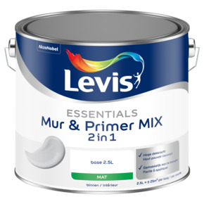 Peinture murale mate Levis Essentials 2,5 L