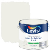 Levis Essentials muurverf mat 2,5 L Traffic White RAL 9016