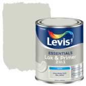 Laque Levis Essentials mate grey white 750 ml