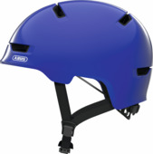 Casque vélo Abus Youth shiny blue M