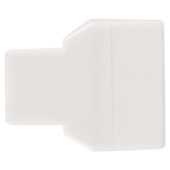 Q-Link telefoon split module RJ11 4-polig 1 female/2female wit