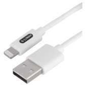 Q-Link datakabel Iphone USB-A kabel 1 meter wit