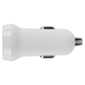 Q-Link autolader 12-24V met 2x USB 5V 2,4A wit