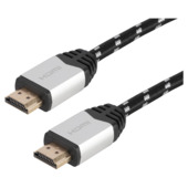 Q-Link HDMI 2.0 kabel high speed 4K 3 meter textiel