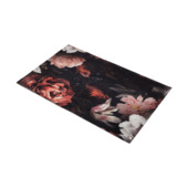 Voetmat bloemenprint 40x60 cm