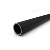 Tube acier noir pour fabrication de meubles Ø 27 mm 1 m