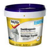 Polyfilla sneldrogende grote gatenvuller gebroken wit 2 x 500 g