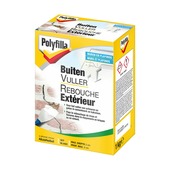 Enduit extérieur Polyfilla blanc 1 kg
