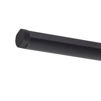 Tringle à Rideau Noir mat
