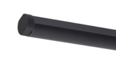 Tringle à Rideau Noir mat