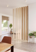 Roomdivider lamel recht eiken 15x240 cm 1 stuk