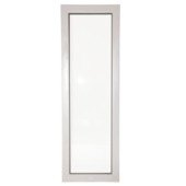 Vast raam H150 x B50 cm wit