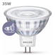 Spot LED Philips GU5.3 35 W blanc chaud dimmable