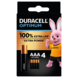 Pile alcaline Duracell Optimum AAA 4 pièces