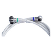 Technetix aansluitsnoer 10 meter wit