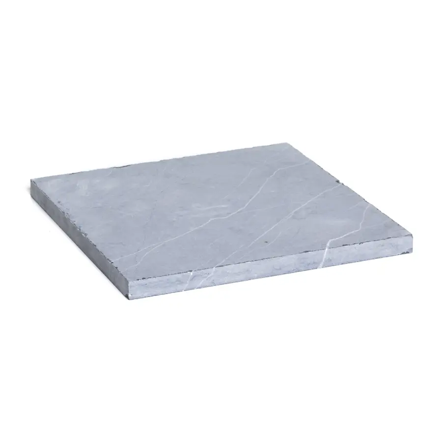 Bluestone terrastegel getrommeld Vietnam blauw-grijze hardsteen 15 x 15 x 2cm