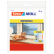 Tesa Moll tochtstrip universal 9x5 mm 10 m wit