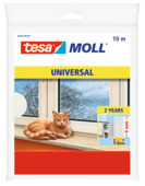 Tesa Moll tochtstrip universal 9x5 mm 10 m wit