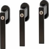 Abus raamboom FG110 zwart 3 stuks