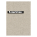 Behangstaal vliesbehang Chenille taupe-goud 106749