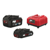 Kit de démarrage batteries Skil 20V 2.0 en 4.0Ah + chargeur rapide