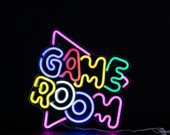Neon wandlamp Game room 35,5x33,5 cm