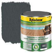 Xyladecor Terrasbeits Antislip antraciet 2,5 liter