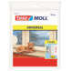 Tesa Moll tochtstrip universal 25x6 mm 10 m wit