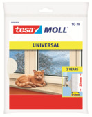 Tesa Moll tochtstrip universal 25x6 mm 10 m wit