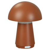 Tafellamp Mush draadloos LED 3W USB oplaadbaar, brique