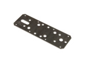 Koppelplaat verzinkt 180x40x3 mm