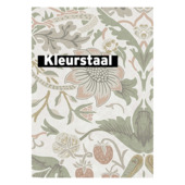 Behangstaal vliesbehang William Morris at Home Strawberry Thief Saliegroen & Roze 124233