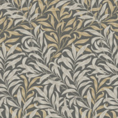 Papier peint intissé William Morris at Home Willow anthracite (dessin 124244)