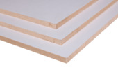 MDF plaat overschilderbaar met lakdraagfolie 18 mm 244X122 cm