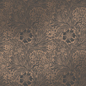Papier peint intissé William Morris at Home Marigold Fibrous anthracite (dessin 124254)
