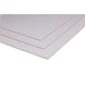 Panneau MDF laqué blanc 2,8 mm 244x122 cm