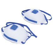 Masque antipoussière avec valve Suki 2 pièces