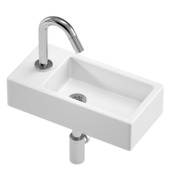 Atlantic handenwasserset Billy wit links