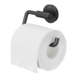 Porte-rouleau papier toilette sans clapet Orion Tiger noir