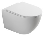 Atlantic hangend toilet Rick wit