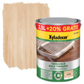Xyladecor terrasolie naturel 2.5 + 0.5 L