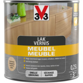 V33 meubelvernis zijdeglans kleurloos 250 ml